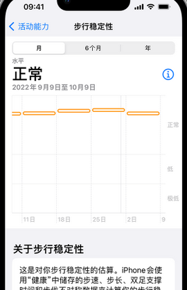 沙溪镇iPhone手机维修如何在iPhone开启'步行稳定性通知'