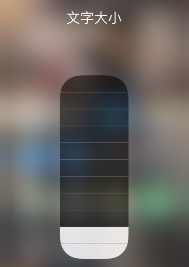 沙溪镇苹果手机维修分享小技巧：在 iPhone 控制中心快速调节字体大小 
