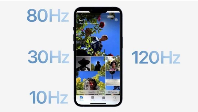 沙溪镇苹果14维修分享iPhone 14有高刷吗 