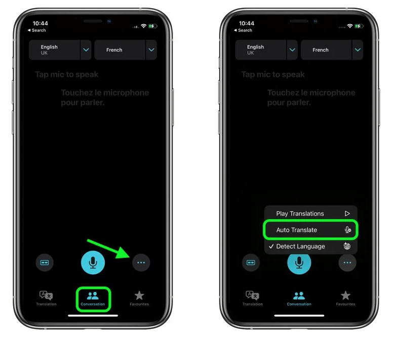 沙溪镇苹果手机维修分享iOS 15 “翻译” App 新改进 